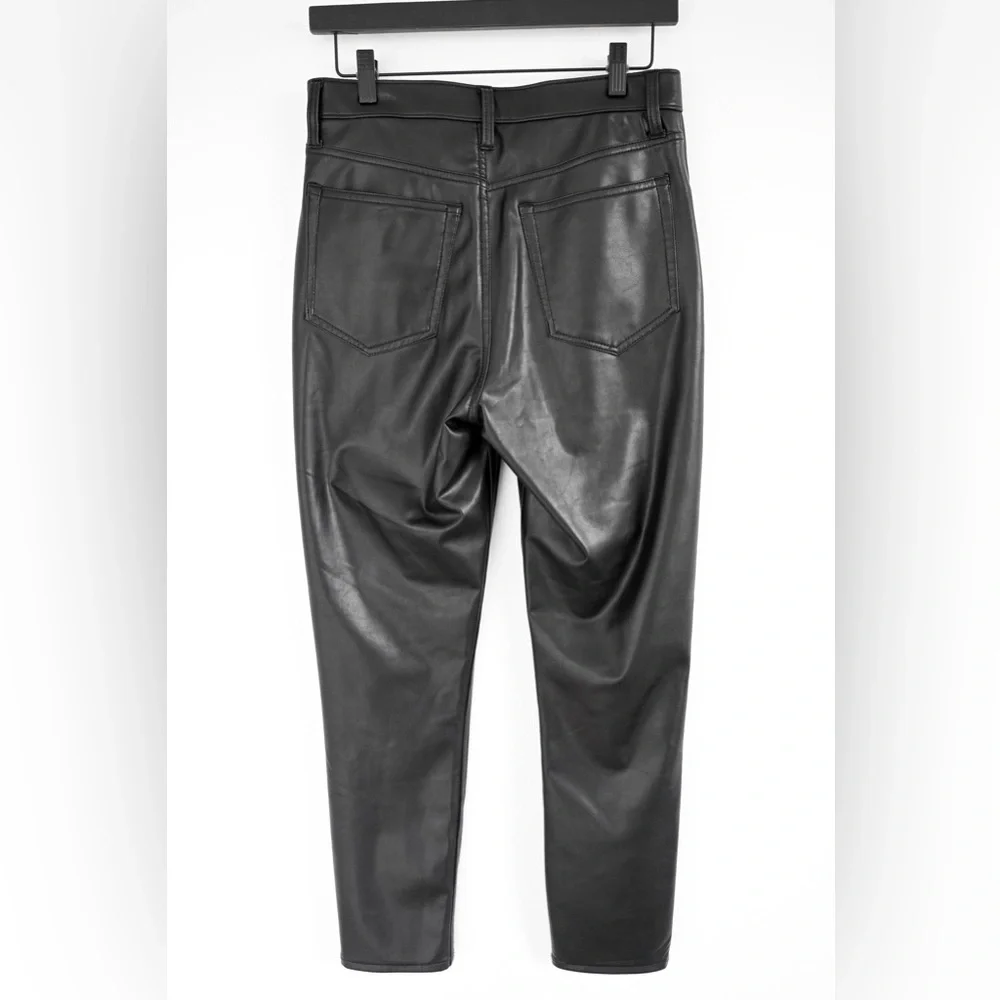 Abercrombie & Fitch “The skinny high rise” faux leather pants - Picture 3 of 8
